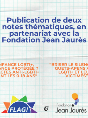 Publication de deux rapports thématiques - avec la Fondation Jean Jaurès